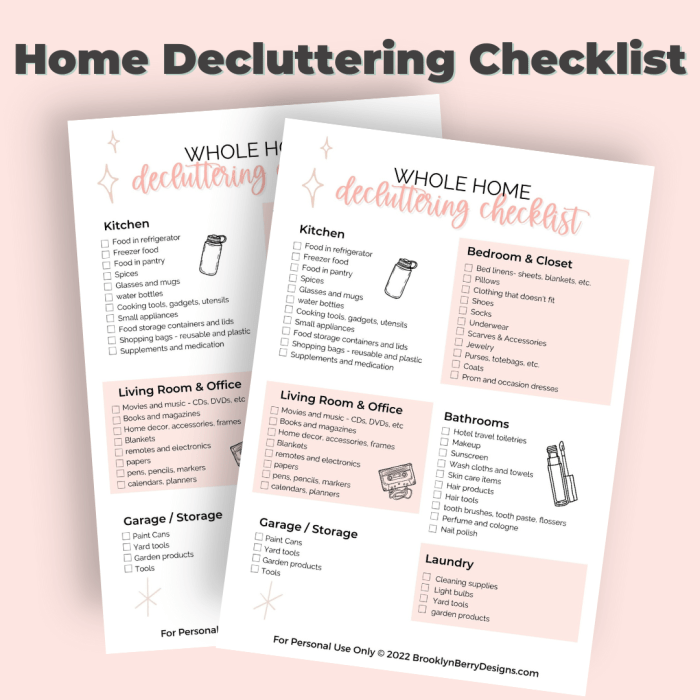 Decluttering Tips